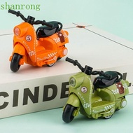 SHANRONG Alloy Motorcycle Model, Miniature Diecast Simulation Motorcycle Toy, Children Car Toy Inert