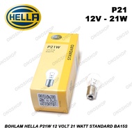 Hella P21W 12 Bulb 21 Watt Standard BA15sVOLT