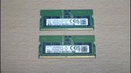 Samsung DDR5-4800 SODIMM 8x2 RAM (total 16GB)