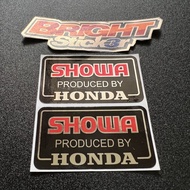Honda SHOWA SHOCK STICKER