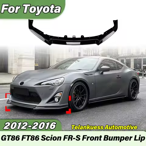 For Toyota GT 86 GT86 FT86 Scion FR-S 2012 2013 2014 2015 2016 Car Front Bumper Lip Sports Racing Fr
