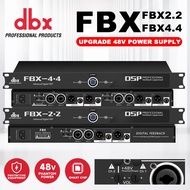 DBX FBX2.2/FBX 4.4 fully automatic feedback suppressor, DSP digital microphone anti whistling digita