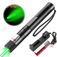 Green Laser Pointer Tactical Red dot 10000m Laser Torch 2 In 1 Detachable Lamp Holder Visible Focus Focusable Burn match