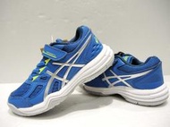 "零碼出清"asics 亞瑟士 UPCOURT 4 PS 兒童 魔鬼氈排球鞋 羽球鞋 (1074A029-405)