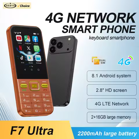 SERVO F7 Ultra Android Smartphone 4G LTE Dual SIM Card 2GB+16GB Facebook Play Store WiFi FM Radio 2.