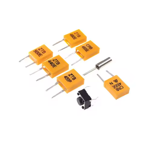 10 Pcs/Item 6x6x4.3 Tact Switch 400 429 432 440 455 465 480 500 KHz 1.0 Mhz Ceramic Resonator 32.768