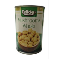 DELICIES HALAL ✅  Mushroom Whole | Cendawan Butang 320g