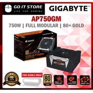 Gigabyte Aorus P750W/ P850W 750W 850W 80 Plus Gold Full Modular Power Supply (AP750GM/ AP850GM)