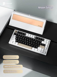 FURYCUBE F75PRO aluminium aloi tiga mod paparan papan kekunci mekanikal