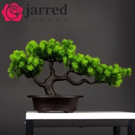 JARRED Artificial Pine Plants Bonsai, Realistic Plastic Simulation Pine Tree, Creative Fake Tree Han