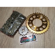 chainset osaki gold 420/110L/14T-36T