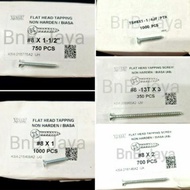 Screws JF Wood Tapping Screws - Per Box (size.8x5/8, 8x1", 8x11⁄4, 8x11⁄2, 8x2", 8x3") per Box