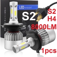CODE V22O Car Light S2 LED H4 36w COB HI LO Beam Headlight WITH FAN AVANZA XENIA