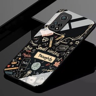 HP [ AZ11 ] Softcase Glass Glitter Glass For XIAOMI MI 10T 5Ghp MI 10T PRO 5G/ - XIAOMI MI 10T 5G LA