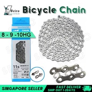 【SG】SHUIMANO Bicycle Chain 8/9/10 Speed mtb accessories Mtb Chain Chain for MTB Road Bike with Missi