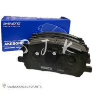 FRONT BRAKE PAD TOYOTA HARRIER ACU30 03Y, LEXUS RX350, GSU35R AN-687WKR AKEBONO made in JAPAN