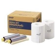 DNP 4x6 Dye Sub Media for DS620A Printer, Paper & Ribbon (Total of 800 Prints). Comes with Samples o