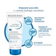 Bioderma Atoderm Crème Ultra 200ml 24H Moisturizer Sensitive Dry Skin Repair Barrier