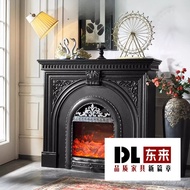 Villa Fireplace Rack Living Room Decoration Home Decoration European Cabinet Retro B & B Simulation 