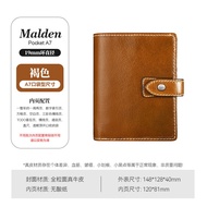 สมุดบันทึก Filofax Malden หนังแท้ กระดาษไม่มีกรด ขนาด A5 A6 A7 สมุดบันทึกวัน เรียบเรียงได้ ของขวัญสำ