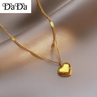 Gold Chain 916 Women's Letter "Love" Love Pendant Jewelry New Year's Gift for Girlfriends