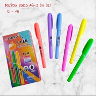 SELL 1 PACK of 12 BLACK BALLPIN/ LINKO AG-12 BALLPIN/ POLPEN 0.5/ BLACK POLPEN/ ATK/ LIQUID POLPEN/