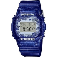 JDM WATCH ★   Japanese Edition Limited Edition Casio Casio G-Shock DW-5600BWP-2JR DW-5600BWP-2 Artistic Blue and White Porcelain Limited Edition Personality