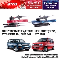KYB Perodua Kelisa / Kenari Front (Depan) Oil / Rear (Belakang) Gas Shock Absorber 2pcs