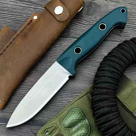 BM 162 Military Tactical Self-defense Fixed Blade Knife D2 Blade G10 Handle Outdoor Jungle Camping H