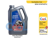 ENGINE OIL 10W30 SEMI SYNTHETIC AISIN 4 LITER -REF:ESSN1034P SP