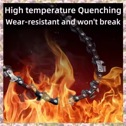 4 Pack 14 Inch Chainsaw Chain Set 52 Drive Links, 0.05In Gauge, 3/8Inch LP Pitch, 14-Inch Replacemen