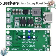 XUESHAN Boost Module 18650 Type-C To 8.4V 12.6V 16.8V Li-Ion Charger Lithium Battery Charging