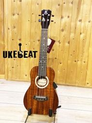 【Uke Beat】Kanile'a K-3C Deluxe 23吋 夏威夷相思木全單板手工烏克麗麗