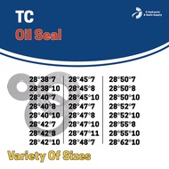 NBR TC OIL SEAL 28 (ID) OIL SEAL NBR TC (TC28X50X7/28X47X10/28X52X10/28X50X10/28X55X10/28X50X8/28X47