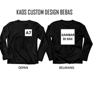 Newest CUSTOM LONG COMBED 24S LOG0 A7 + A4