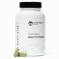 Multivitamin+, Award-Winning Plant-Based (Vegan) Multivitamin, Organic Vegetables & Herbs, Fermented