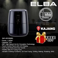 (Authorised Dealer) ELBA Air Fryer 3.2L EAF-J3213D(BK) /1300W / Touch Control Panel / LED Display / 