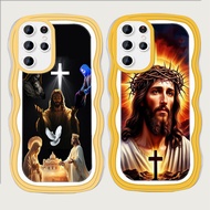 CA49 Jesus Casing for Samsung S25 S22 S21 S20 Ultra Plus FE TPU Phone Case