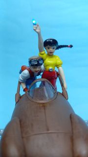 天空之城模型完成品