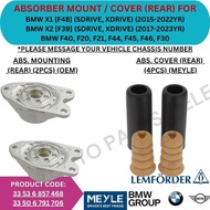 BMW (OEM) ABSORBER MOUNTING, COVER, STOPPER (REAR) FOR BMW X1 [F48] / BMW X2 [F39] / F40, F20, F21, 