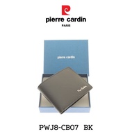 Pierre Cardin (ปีแอร์ การ์แดง) กระเป๋าธนบัตร กระเป๋าสตางค์เล็ก  กระเป๋าสตางค์ผู้ชาย กระเป๋าหนัง กระเป๋าหนังแท้ รุ่น PWJ8-CB07 พร้อมส่ง ราคาพิเศษ