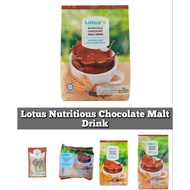 LOTUS Halal ☑️ Nutritious Chocolate Malt Drink | Minuman Malt Coklat BerKhasiat 200G / 1KG /2KG & 3I