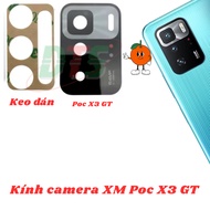 XM Poc X3/ X3 Pro/ X3 GT camera Glass | Poc F2 Pro 5G/ F3/ F4 5G/ F6 with pre-adhesive glue