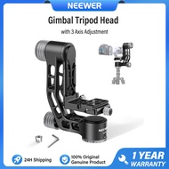 NEEWER GM102 ขาตั้งกล้องแบบ Gimbal สำหรับงานหนักพร้อมการปรับ 3 แกน รับน้ำหนักสูงสุด 33 ปอนด์