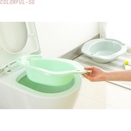 Multi-Color Bidet Clean Toilet Seat Post-Natal Care Treatment No Squat Nursing Basin