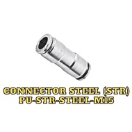 CONNECTOR STEEL (STR) PU-M15 - PU-STR-STEEL-M15