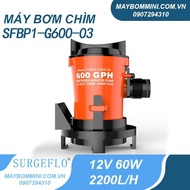 Máy bơm chìm nước thải 12V G600-03 2200L/H
