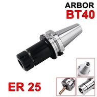 Arbor BT40 ER 25 100 Collet Chuck BT 40 ER25 Milling CNC