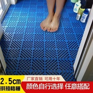 🚓Bathroom Anti-Slip Mats Bathroom Mats Hollow out Stitching Floor Mat Entrance Mat Garage Floor Leakage Grid Board Whole