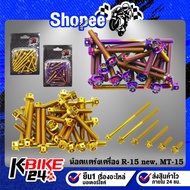 Crankshaft Nut R-15 new 2017 MT-15 Genuine Stainless Steel